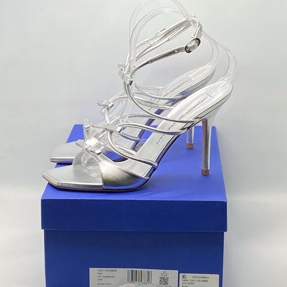 Stuart Weitzman Bow Strappy Sandals size 8.5 - Picture 9 of 11